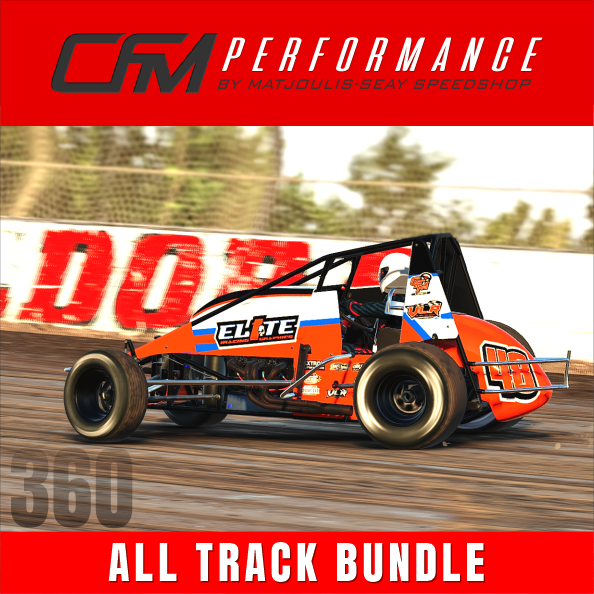 2025 - MATJOULIS SEAY SPEEDSHOP 360 NW SPRINT CAR ALL TRACK BUNDLE