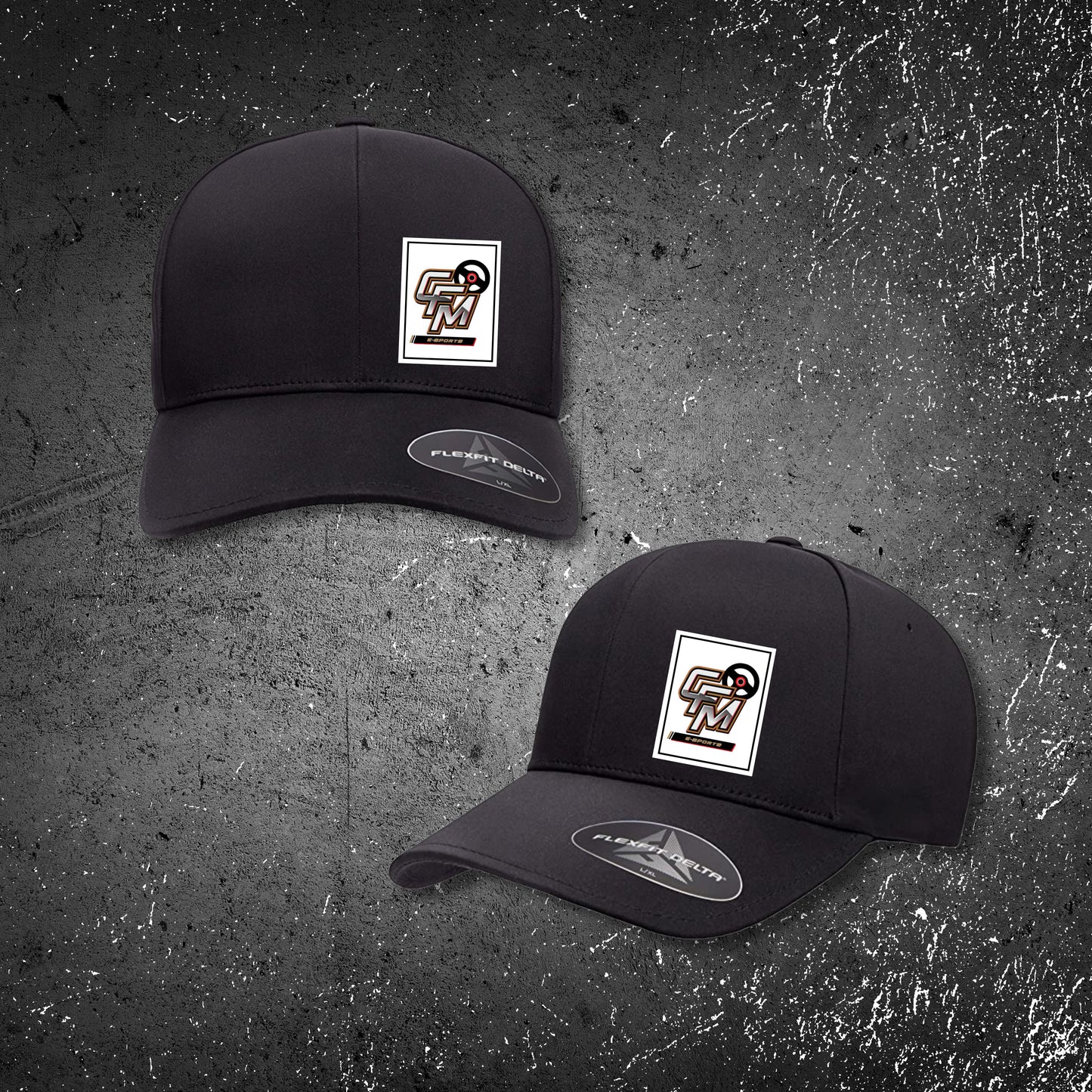 CFM E-Sports Flex Fit Dri-Fit Hat Black