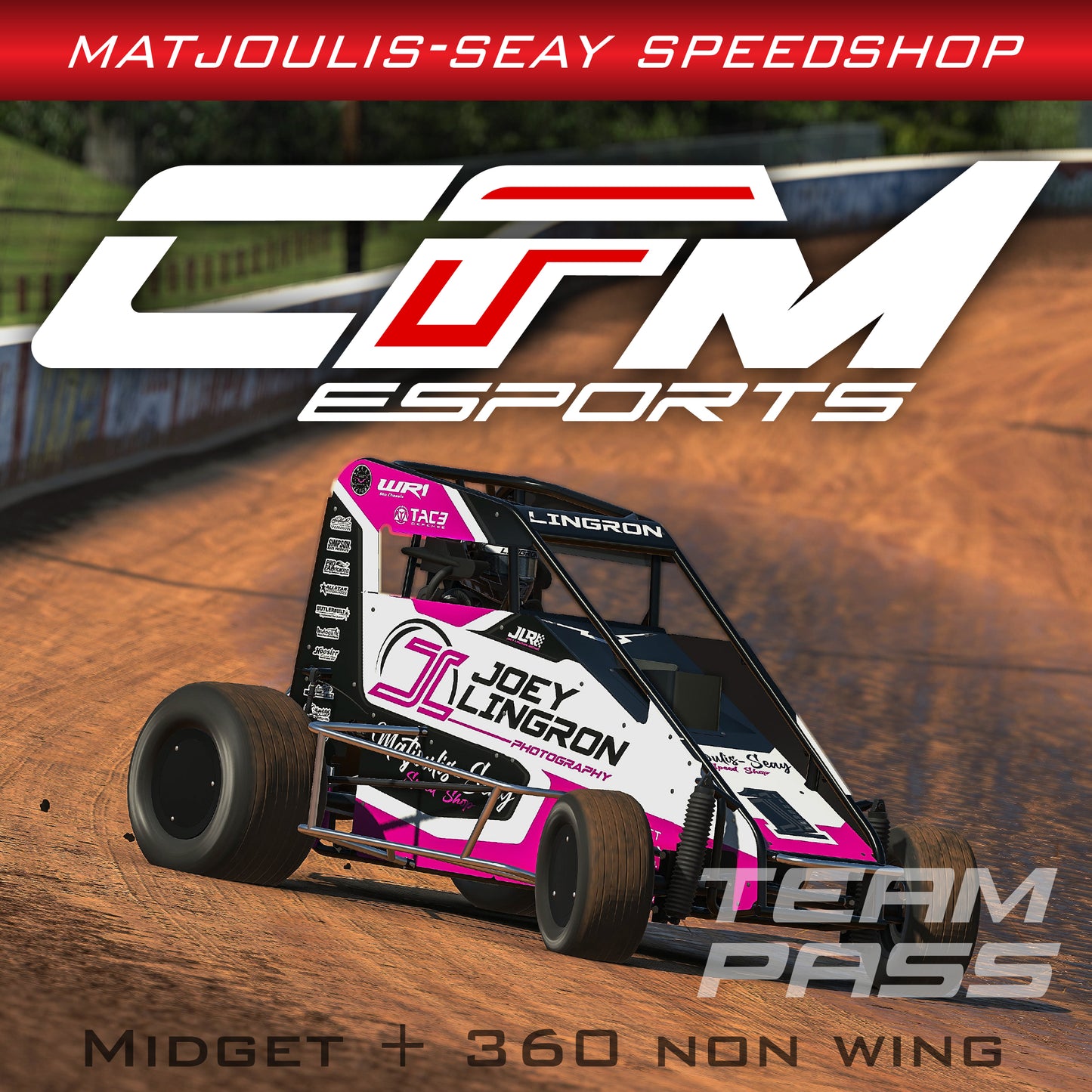 2026 Season 4 Team Pass - MIDGET + 360 NON WING
