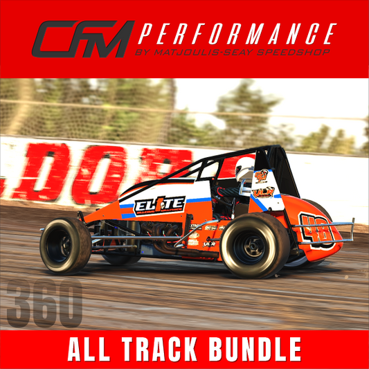 2025 - MATJOULIS SEAY SPEEDSHOP 360 NW SPRINT CAR ALL TRACK BUNDLE