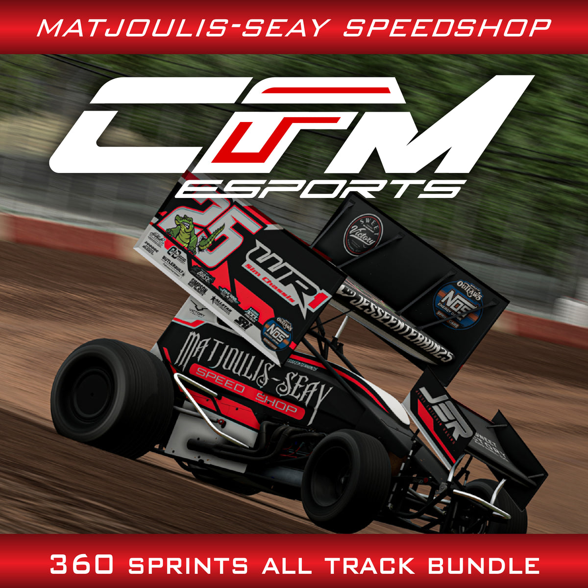 2026 - Matjoulis Seay Speed Shop 360 Sprint Car All Track Bundle
