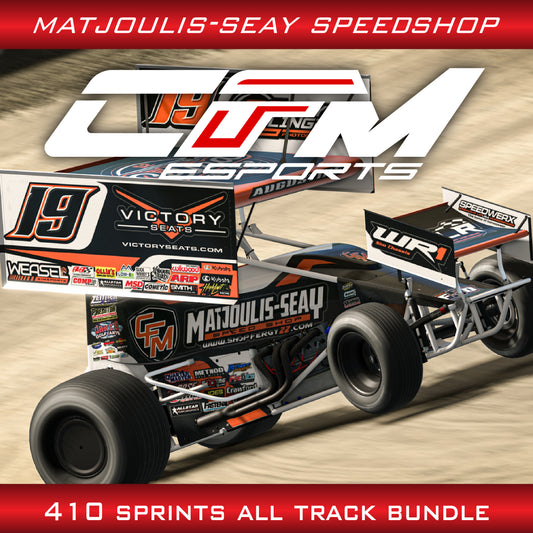 2026 - Matjoulis Seay Speed Shop 410 Sprint Car All Track Bundle