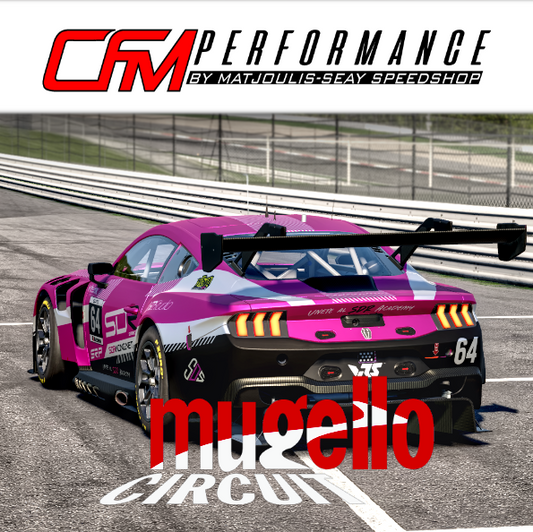 Mustang GT3 Mugello Circuit