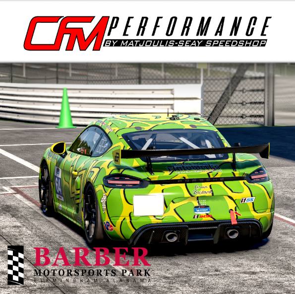 Porsche GT4 Barber Motorsports