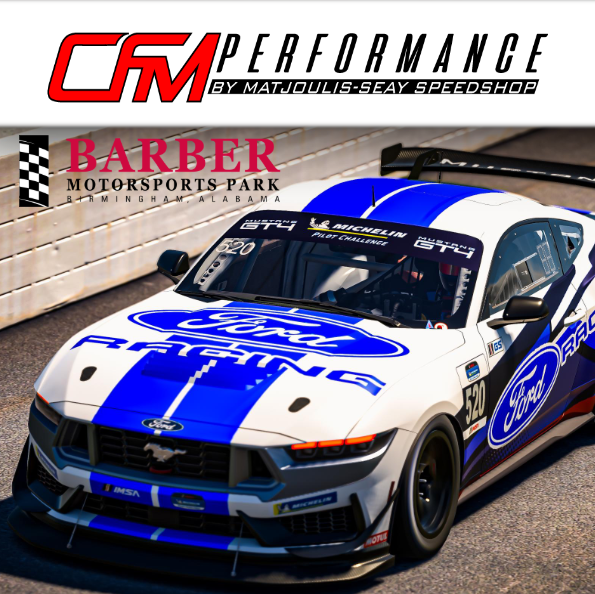 Mustang GT4 Barber Motorsports