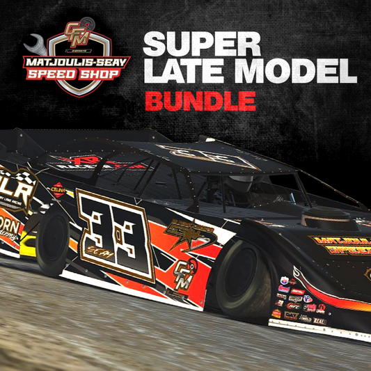 04.24.2024 Matjoulis Seay Speed Shop Super Late Model All Track Bundle